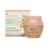 Нежный крем для кожи вокруг глаз с маслами моркови и облепихи. Для всех типов кожи.