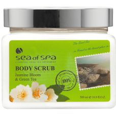 Скраб для тела с ароматом Жасмин и Зеленый чай